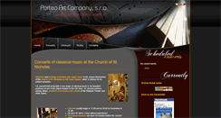 Desktop Screenshot of porteoartcompany.cz